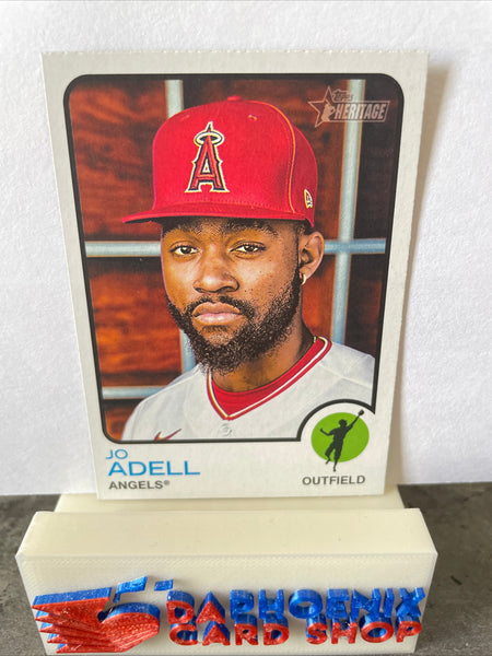 Jo Adell Angels 2022 Topps Heritage #712