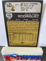 Julio Rodriguez  Mariners 2022 Topps Heritage Rookie #700