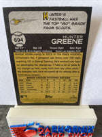 Hunter Greene Reds 2022 Topps Heritage Rookie #694