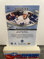 Matthew Knies Maple Leafs 2023-24 Upper Deck MVP Rookie #244