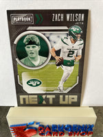 Zach Wilson   Jets 2021 Panini Playbook Next Up Rookie #NXT-ZWI