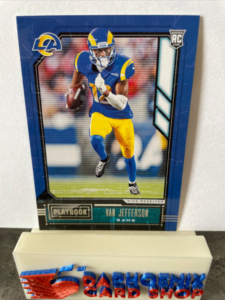 Van Jefferson Rams 2020 Panini Playbook Rookie #127