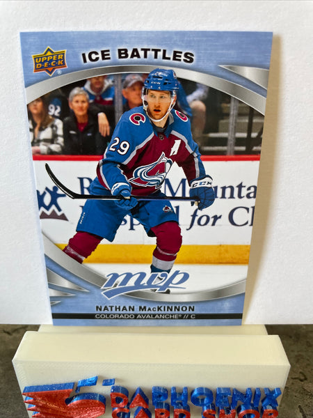 Nathan MacKinnon   Avalanche 2023-24 Upper Deck MVP Ice Battles #75