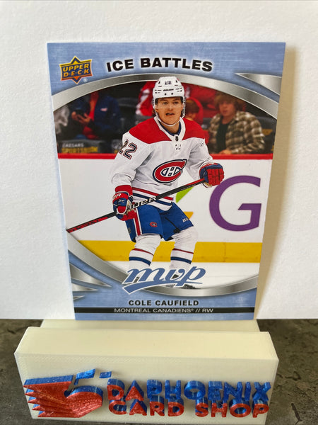 Cole Caufield  Canadiens 2023-24 Upper Deck MVP Ice Battles  #15