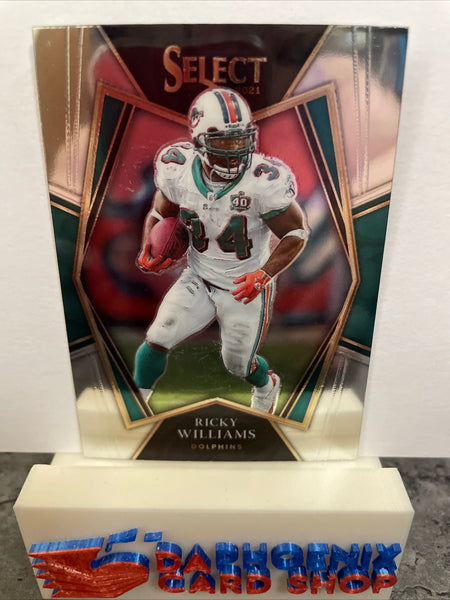 Ricky Williams  Dolphins 2021 Panini Select  #136