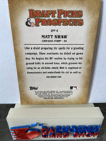 Matt Shaw Cubs 2023 Bowman Chrome Draft Pics &Prospects #DPP-8