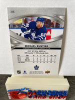 Michael Bunting Maple Leafs 2023-24 Upper Deck MVP  Silver Script #216