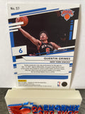 Quentin Grimes Knicks 2021-22 Panini Chronicles Prestige Rookie #57