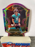 Jake Luton Jaguars 2020 Panini Select Purple Die-Cut Prizm Rookie #98