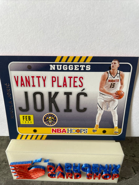 Nikola Jokic  Nuggets 2020-21 Panini Hoops Vanity Plates #17