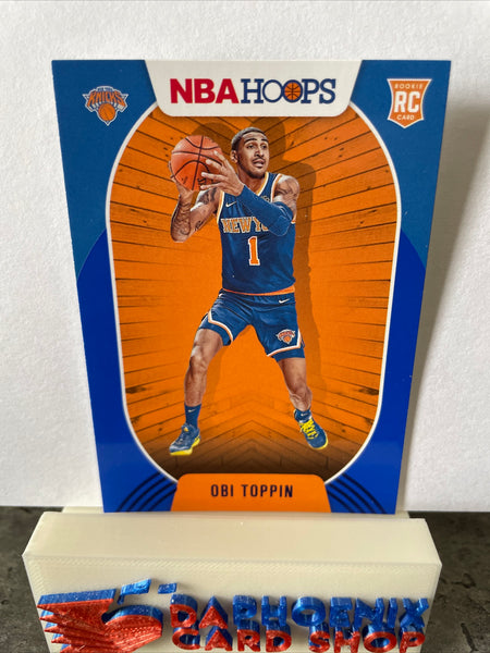 Obi Toppin Knicks 2020-21 Panini Hoops Blue Rookie #226