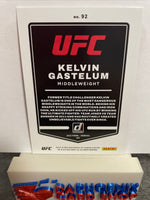 Kelvin Gastelum  UFC 2022 Panini Donruss Purple Flood #92