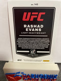 Rashad Evans  UFC 2022 Panini Donruss Holo Orange Laser #145