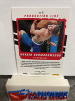 Khabib Nurmagomedov  UFC 2022 Panini Donruss Production Line #5