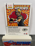 Aaron Rodgers Packers 2021 Panini Prestige Heroes #HE-8