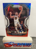 Stephen Curry  Warriors 2020-21 Panini Prizm Red,White & Blue Prizm #159