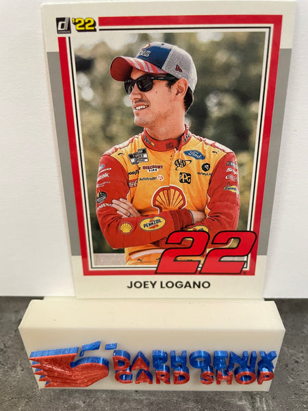 Joey Logano  2022  NASCAR Panini Donruss Silver #177