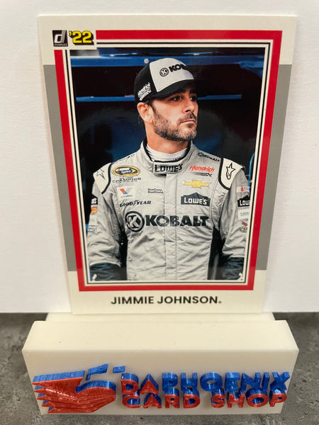 Jimmie Johnson   2022  NASCAR Panini Donruss Silver #139
