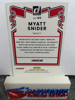 Myatt Snider   2022  NASCAR Panini Donruss Silver #185