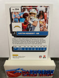 Justin Herbert  Chargers 2022 Panini Donruss #294