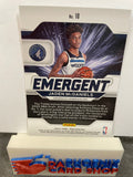 Jaden McDaniels Timberwolves 2020-21 Panini Prizm  Emergent Rookie #10