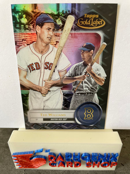 Ted Williams  Red Sox 2022 Topps Gold Label Black #40