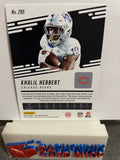 Khalil Herbert  Bears 2021 Panini Prestige Astral Rookie #295