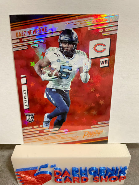 Dazz Newsome  Bears 2021 Panini Prestige Astral Rookie #262B