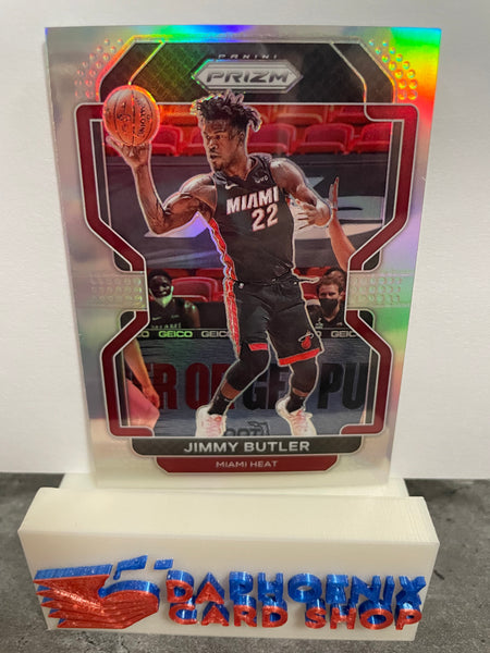 Jimmy Butler Heat 2021-22 Panini Prizm Silver Prizm #236