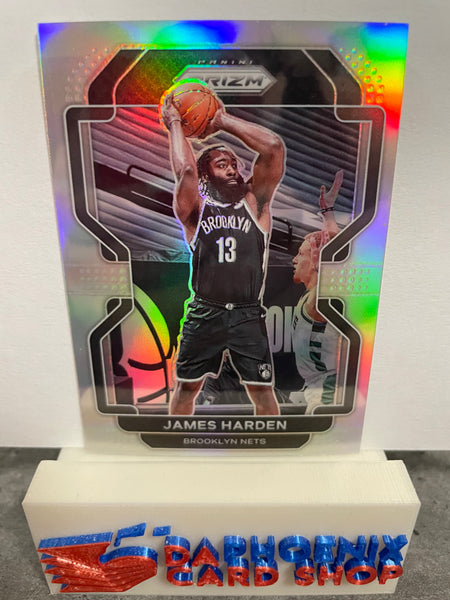 James Harden Nets 2021-22 Panini Prizm Silver Prizm #44