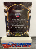 Zion Williamson Pelicans 2020-21 Panini Select Red,White & Orange Flash Prizm #1