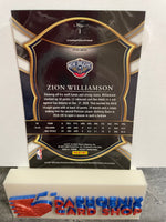 Zion Williamson  Pelicans 2020-21 Panini Select Green,White & Purple Prizm #1