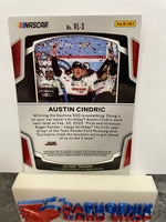 Austin Cindric  2022  NASCAR Panini Prizm Victory Lane Bound #VL-3