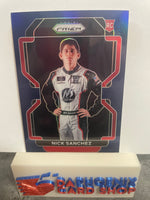 Nick Sanchez  2022 NASCAR Panini Prizm Blue Prizm Rookie #30