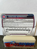 Cristian Hernandez  Cubs 2023 Bowman Prospect #BP-24