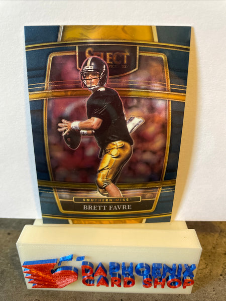 Brett Favre 2022 Panini Select Draft Picks Blue #51