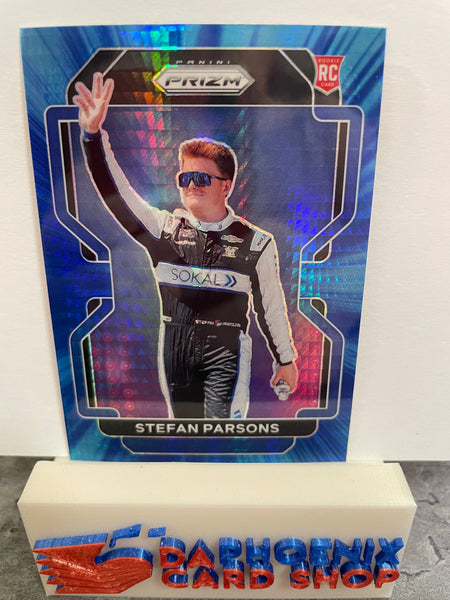 Stefan Parsons  2022 NASCAR Panini Prizm Carolina Blue Prizm Rookie #57