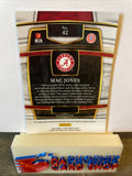 Mac Jones   2022 Panini Select Draft Picks Blue  #42