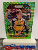 Christopher Bell  2022 NASCAR Panini Prizm Reactive Green Prizm #43