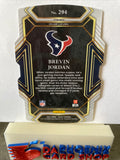 Brevin Jordan Texans 2021 Panini Select Silver Die-Cut Prizm Rookie #294