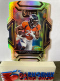 Melvin Gordon III Broncos 2021 Panini Select Silver Die Cut Prizm#212