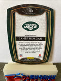 James Morgan  Jets 2020 Panini Select Orange Die-Cut Prizm Rookie#284