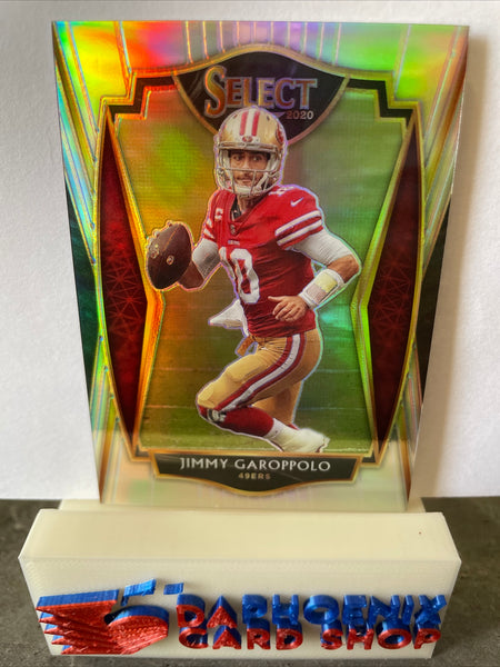 Jimmy Garoppolo  49ers 2020 Panini Select Silver Prizm #117
