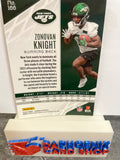 Zonovan Knight  Jets 2022  Panini Phoenix Rookie #166