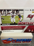 Devin White  Buccaneers 2021 Panini Mosaic Montage Silver Prizm #MON-10