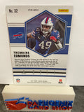 Tremaine Edmunds   Bills 2021 Panini Mosaic Silver Prizm #32