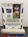 Kadarius Toney  Giants 2021 Panini Chronicles Score Silver Prizm Rookie #414