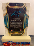 Terrace Marshall Jr.  Panthers 2021 Panini Select Rookie #262