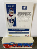 Kadarius Toney  Giants 2021 Panini Chronicles Rookie #67