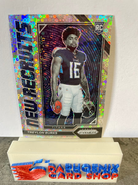 Treylon Burks  Titans 2022 Panini Prizm New Recruits No Huddle Prizm Rookie#NR-8